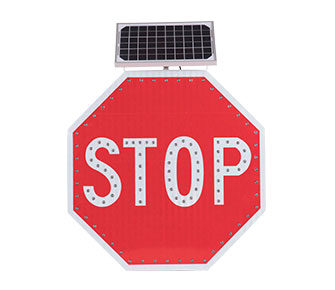 Señal De Stop De Tráfico Solares