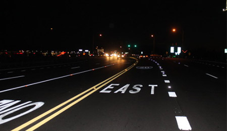 reflective lane marker