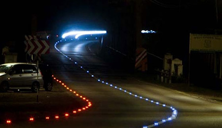 solar road stud marker