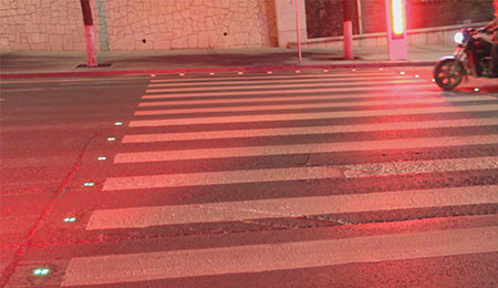 solar road stud