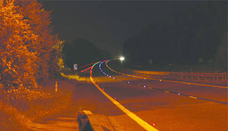solar road marker