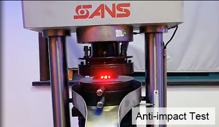 Solar Road Studs Anti-impact Test