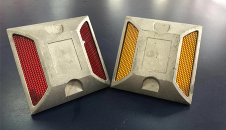 aluminum road stud