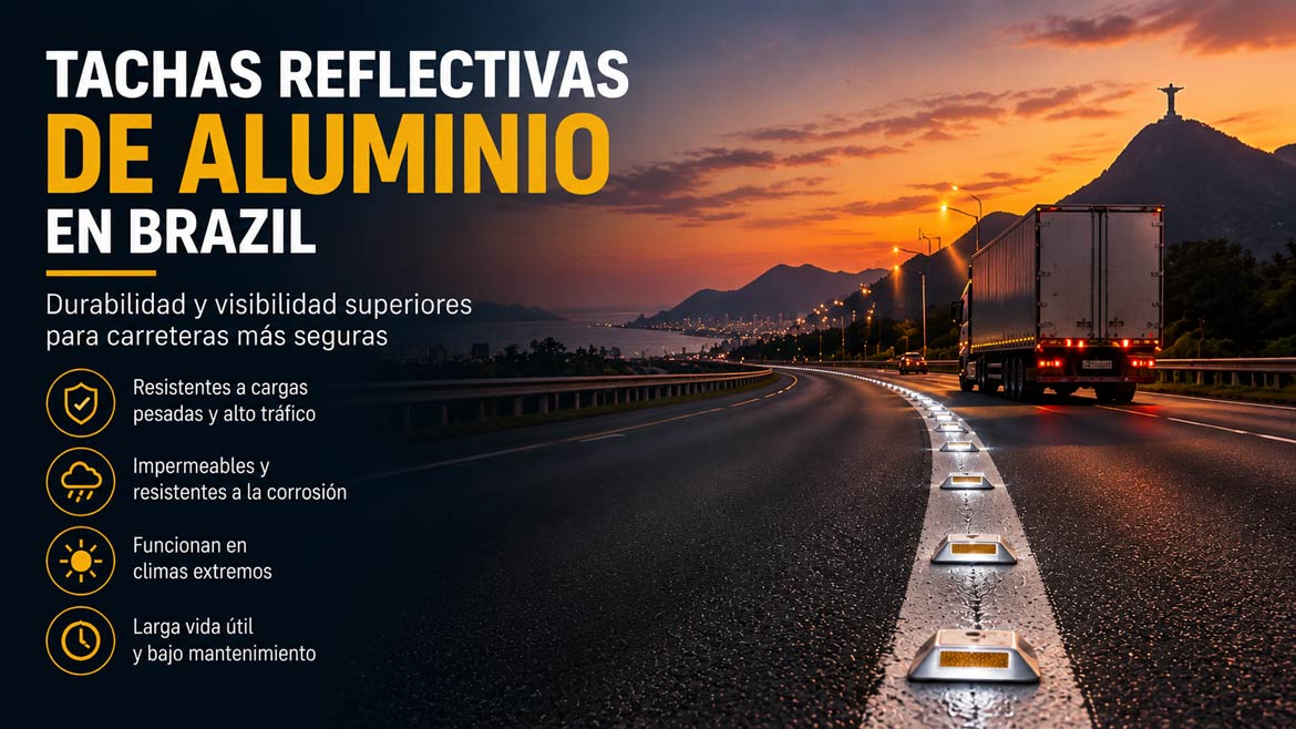 Tachas-Reflectivas-de-Aluminio-en-Brasil