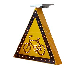 señales de tráfico solares