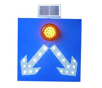 señales de tráfico solares
