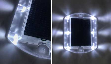 Tacha solar led